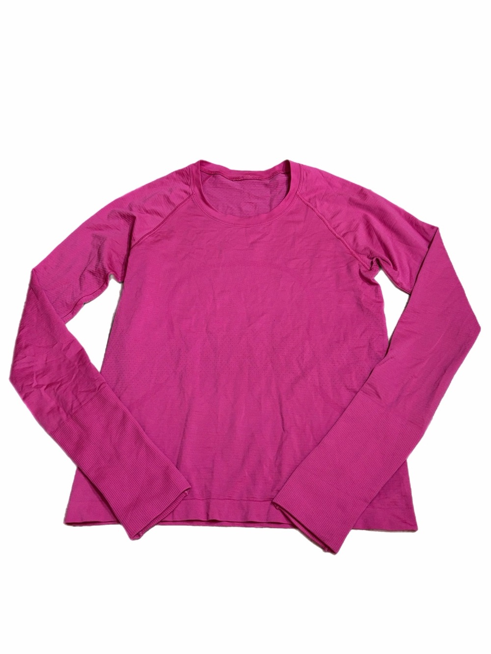 Lululemon Swiftly Tech Long-Sleeve Shirt 2.0 *Race/Waist Length (Sonic Pink) 6